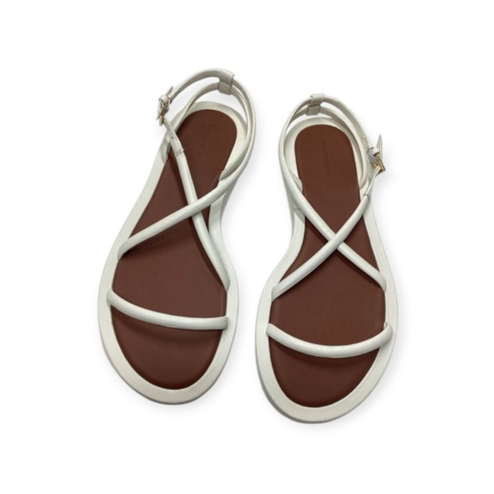 Reformation‎ Arni White Platform  Sandal Size 8